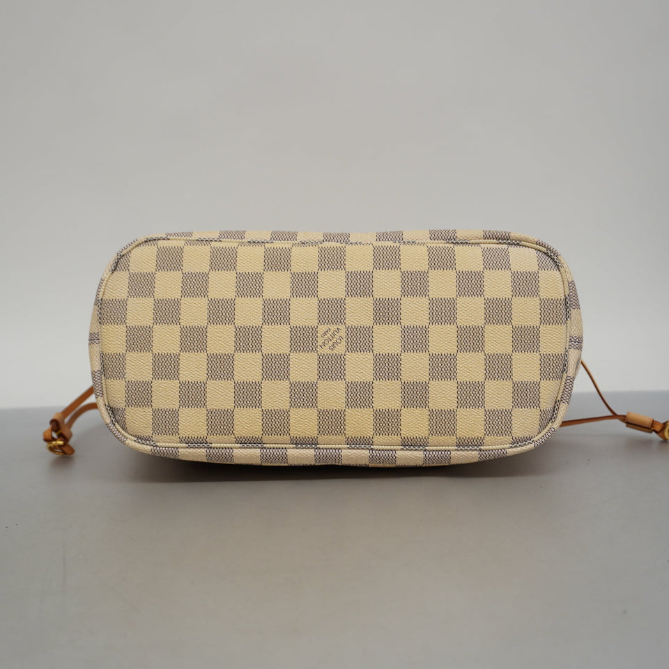 Louis VuittonAuth Damier Azur Neverfull PM Women's Tote Bag