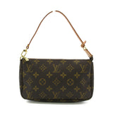 Louis Vuitton Pochette Accessoires Accessory Pouch Brown Monogram PVC coated canvas Clutch