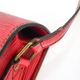Louis Vuitton Epi Cartouchiere Women's Shoulder Bag Castilian Red