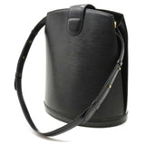 Louis Vuitton Epi Cluny Shoulder Bag Leather Noir Black