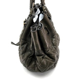 Burberry Brown Leather Tote Bag ( )