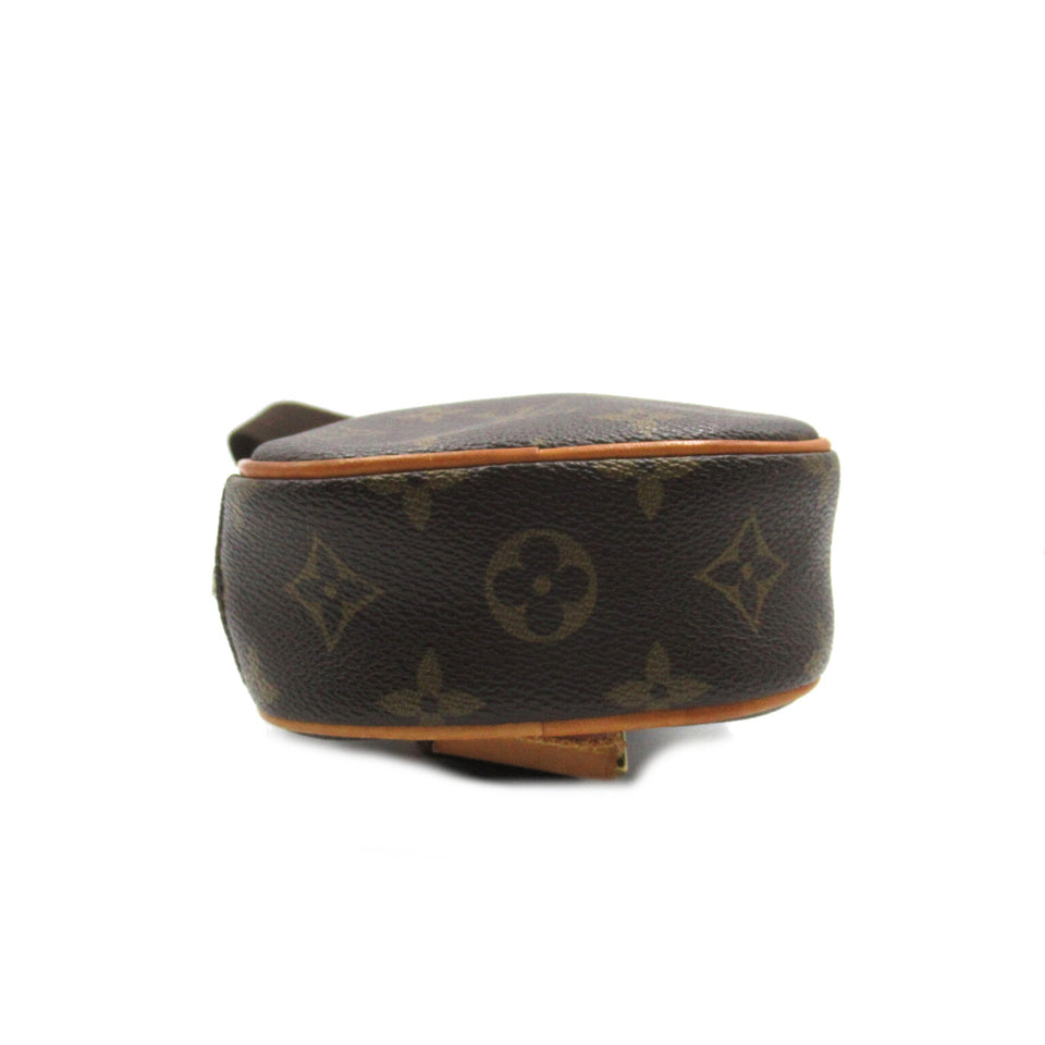 Louis Vuitton Pochette Gange Brown Monogram PVC coated canvas Clutch