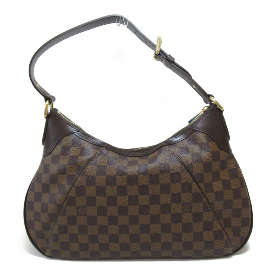 Louis Vuitton Thames GM Shoulder Bag Brown Ebene Damier PVC coated canvas