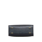 Louis Vuitton Epi Figari PM Handbag Noir Black Leather Ladies