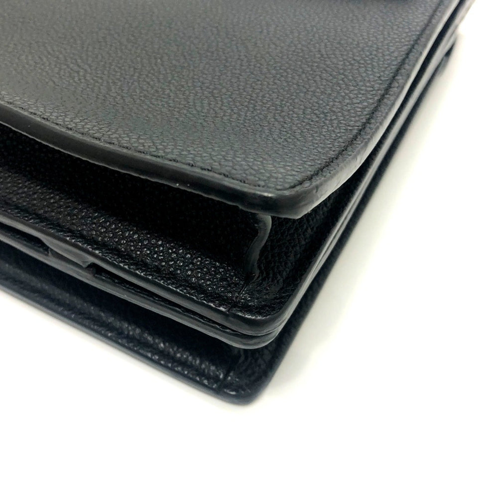 Burberry Black Leather Handbag ( )