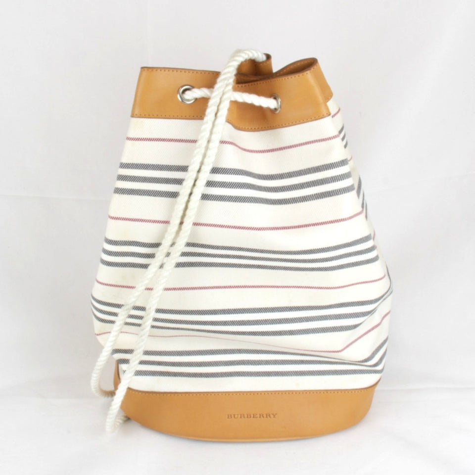Burberry Multi-Color Canvas Backpack ( )