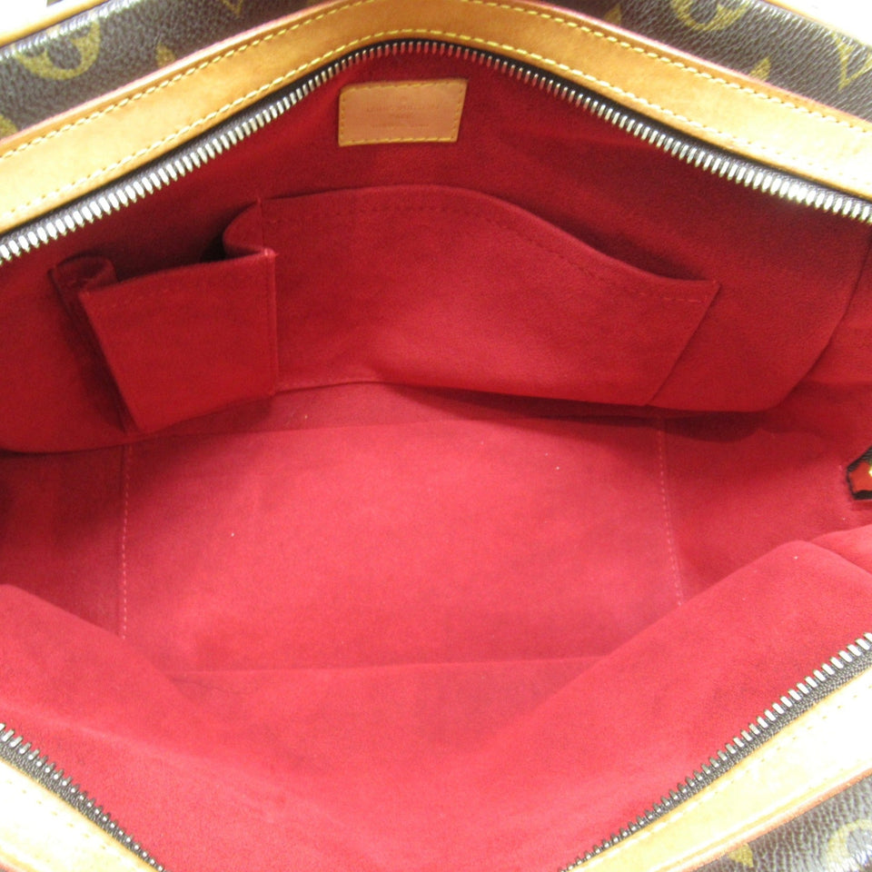 Louis Vuitton Mitzi Tote Bag Brown Monogram PVC coated canvas