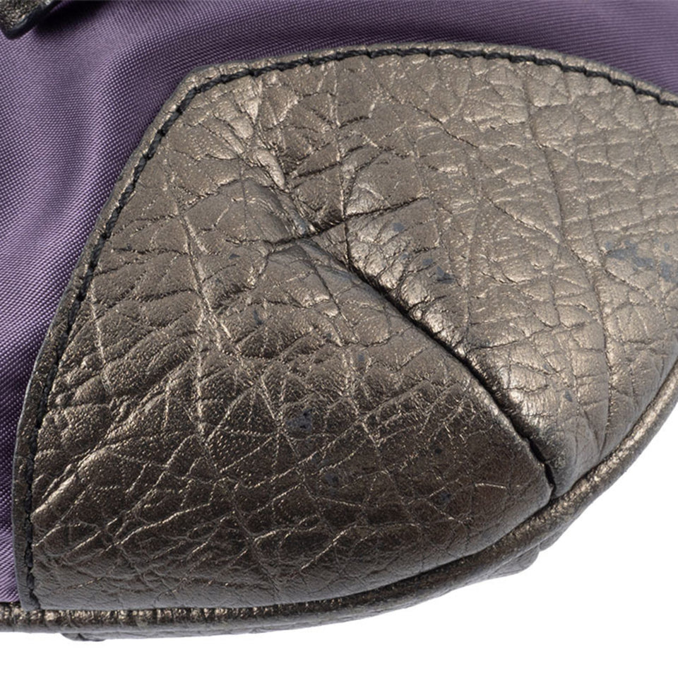 Burberry Purple Nylon Shoulder Bag ( )