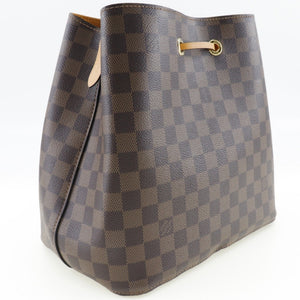 Louis Vuitton Neonoe Damier Canvas Brown Women's Shoulder Bag