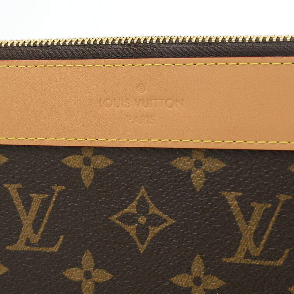 Louis Vuitton Monogram Pochette Jules Clutch Bag