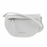 Burberry White Leather Shoulder Bag ( )