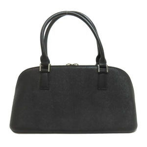 Burberry Black Leather Handbag ( )
