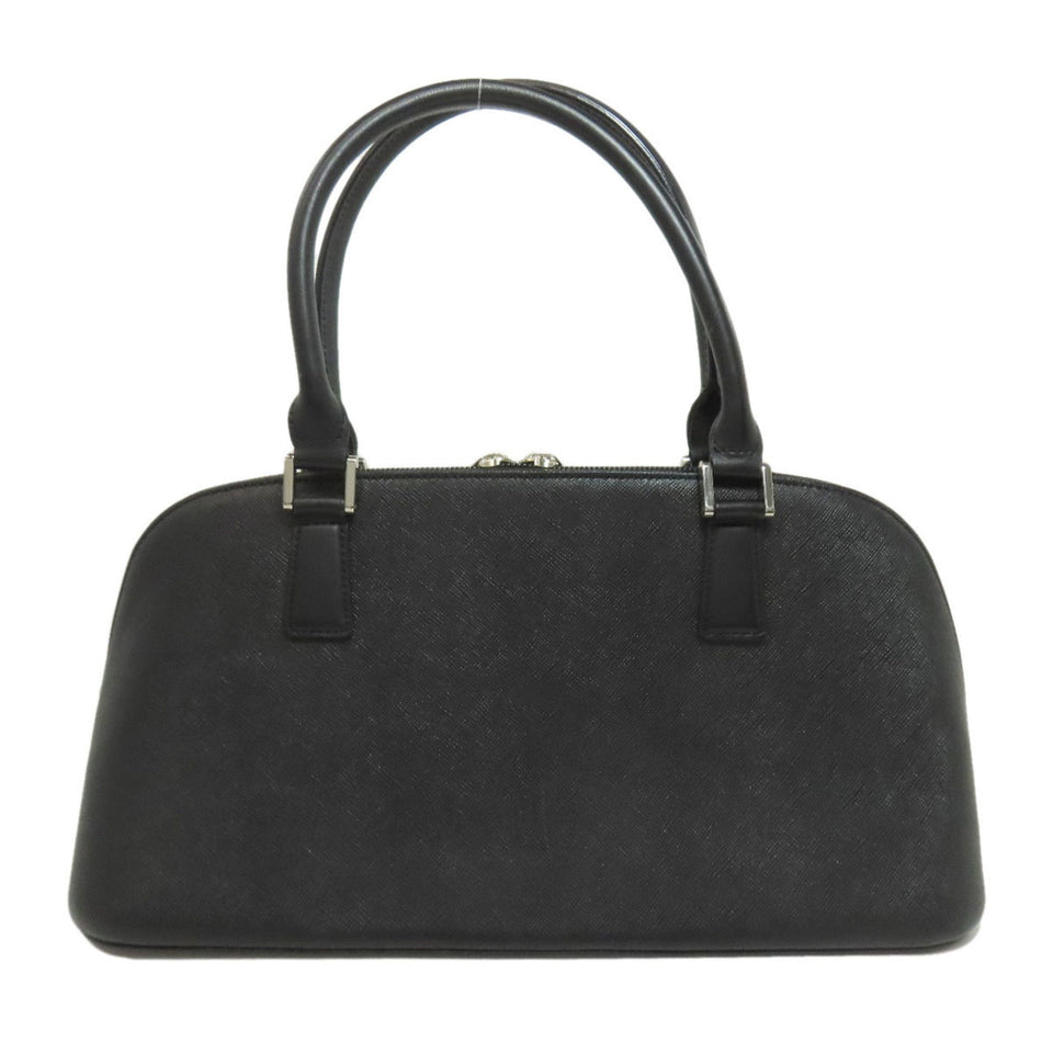 Burberry Black Leather Handbag ( )