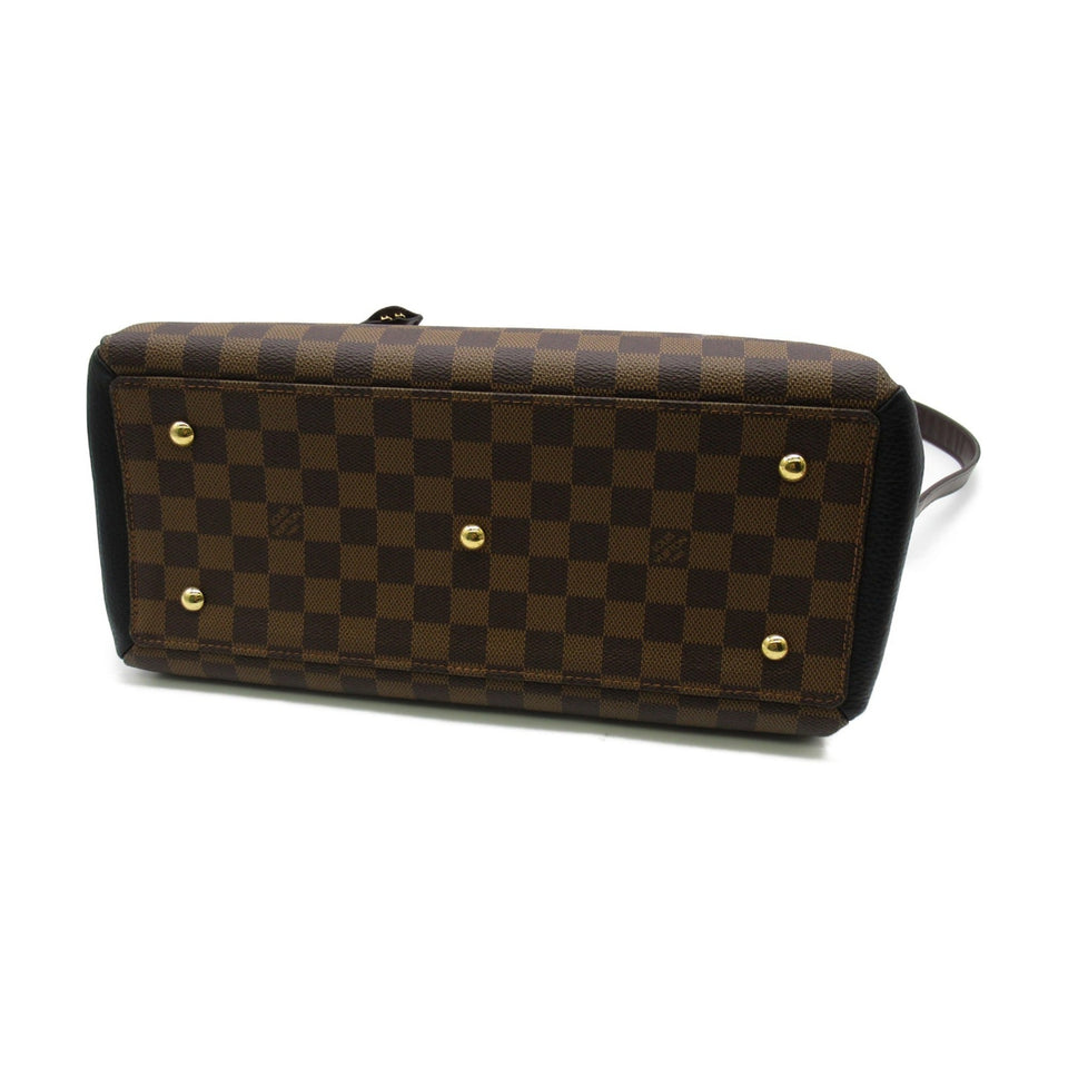 Louis Vuitton Normandy 2wayShoulder Bag Brown Black Damier PVC coated canvas