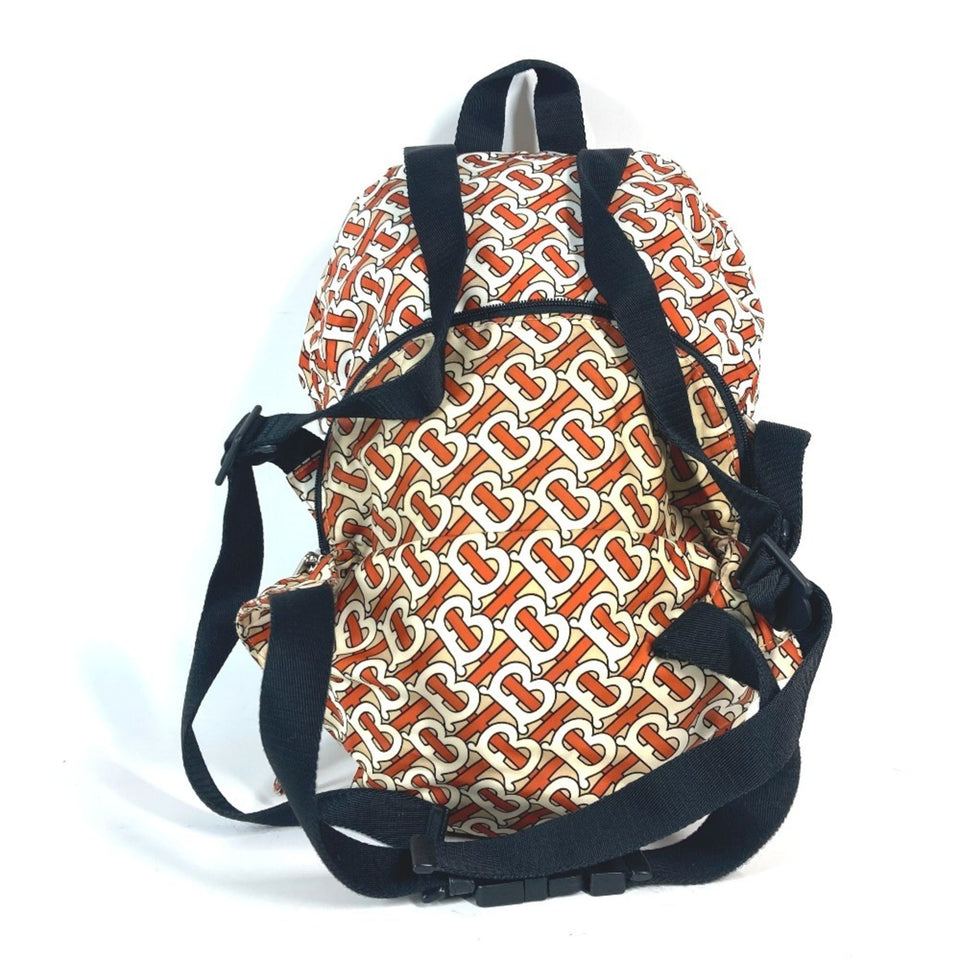 Burberry Orange White Nylon Fanny Pack Sling Bag ( )