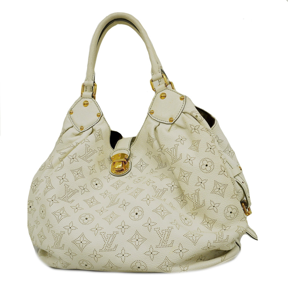 Louis VuittonAuth Mahina Tote Bag XL Women's Tote Bag Blanc