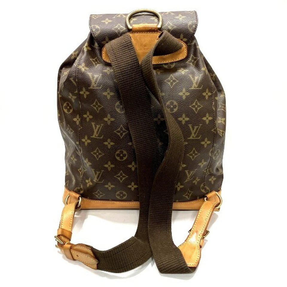 Louis Vuitton Monogram Montsouris GM Bag Rucksack Unisex