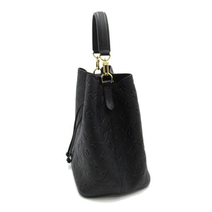 Louis Vuitton Neonoe Black Black Monogram empreinte leather Handbag