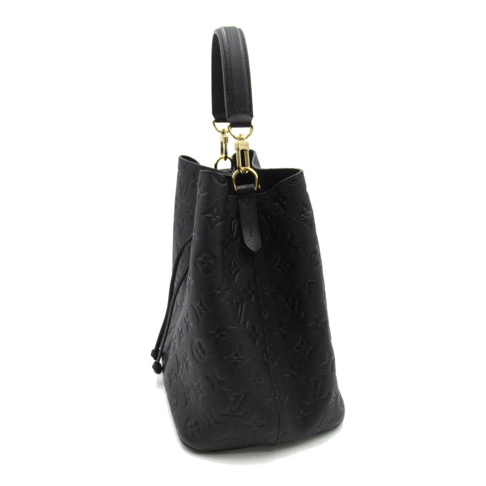 Louis Vuitton Neonoe Black Black Monogram empreinte leather Handbag
