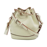 Louis Vuitton Noe BB Shoulder Bag White Blanc Suhali leather