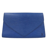Louis Vuitton Epi Art Deco Second Bag Clutch Toledo Blue