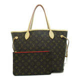 Louis Vuitton Neverfull MM Brown Cerise Monogram PVC coated canvas Tote