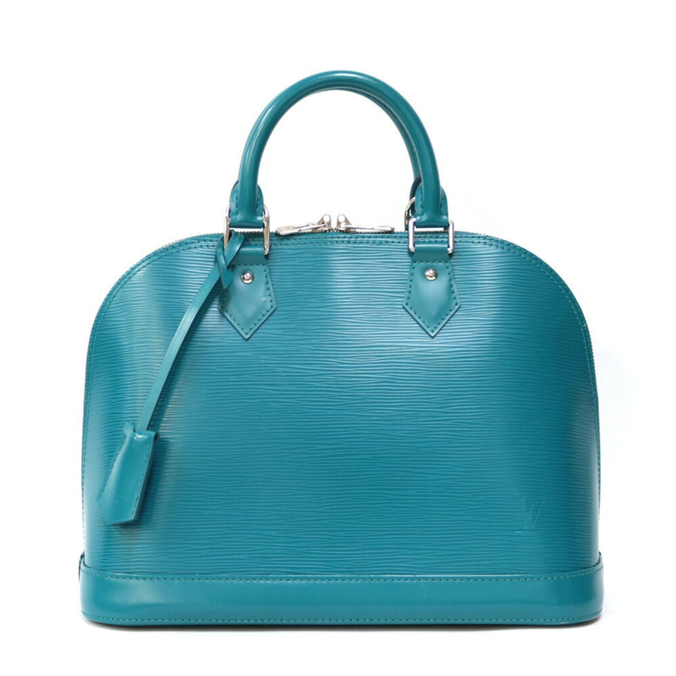 Louis Vuitton Handbag Epi Arma Blue Cyan Green Ladies Leather