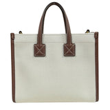 Burberry Brown Cotton Leather Shoulder Bag ( )
