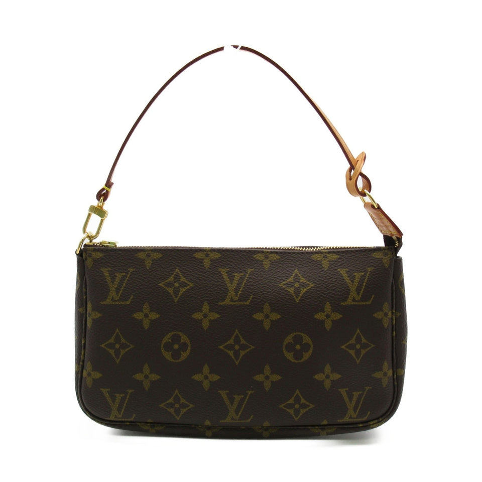 Louis Vuitton Pochette Accessoires Brown Monogram PVC coated canvas Clutch