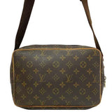 Louis Vuitton Shoulder Bag Reporter PM Brown Beige Gold Monogram Canvas Nume