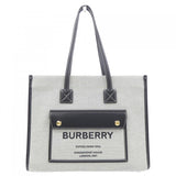 Burberry White Handbag ( )