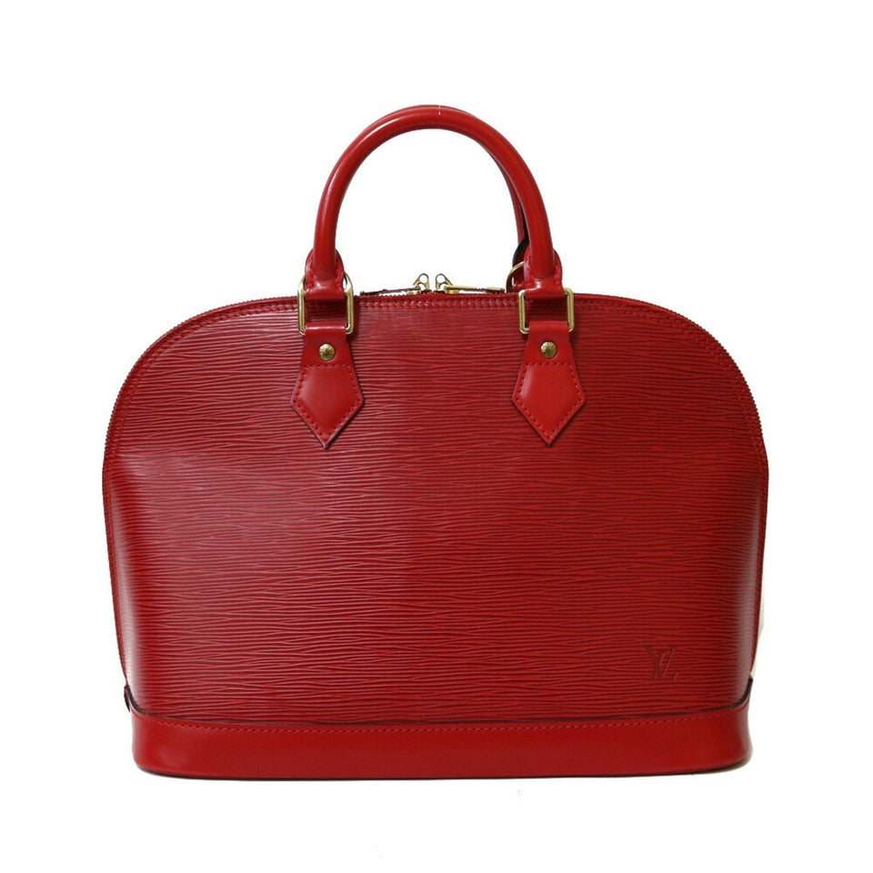 Louis Vuitton Handbag Epi Arma Red Castilean Ladies Leather