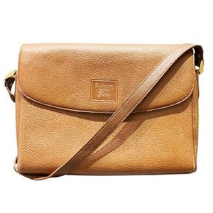 Burberry Brown Leather Shoulder Bag ( )