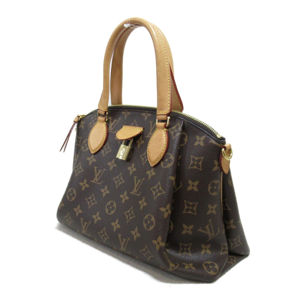 Louis Vuitton Rivory PM 2way Shoulder Bag Brown Monogram PVC coated canvas