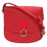 Louis Vuitton Epi Mini Saint-Cloud Castilian Red Shoulder Bag