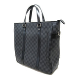 Louis Vuitton Tadao PM business bag Tote Bag Gray Damier graphite PVC coated canvas