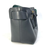 Burberry Black Leather Shoulder Bag ( )