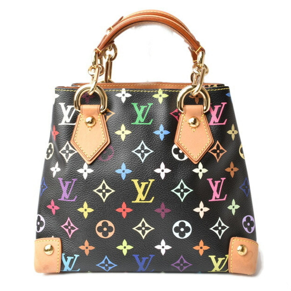Louis Vuitton Handbag Louis Vuitton Audra Monogram Multicolor Noir / Black