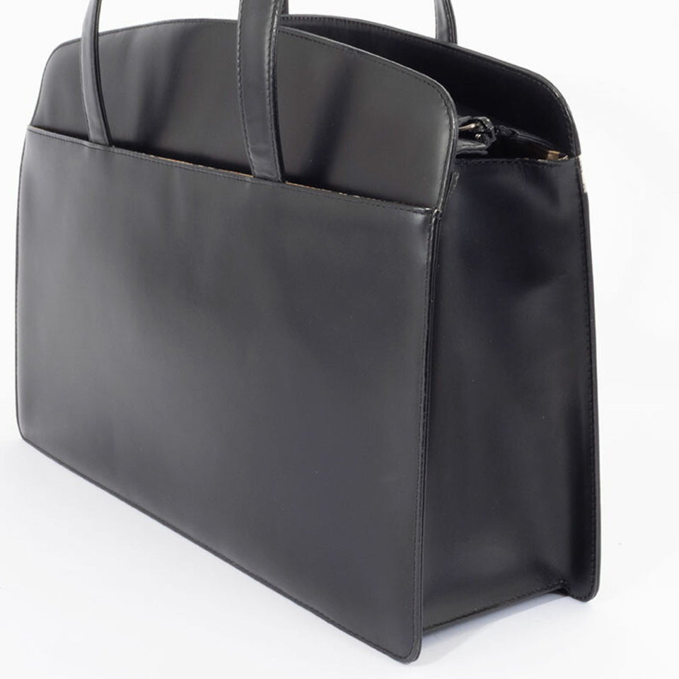 Burberry Black Leather Handbag ( )