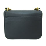 Louis Vuitton Rock Me Chain Shoulder Bag Black Black Calfskin Calfskin [cowhide]