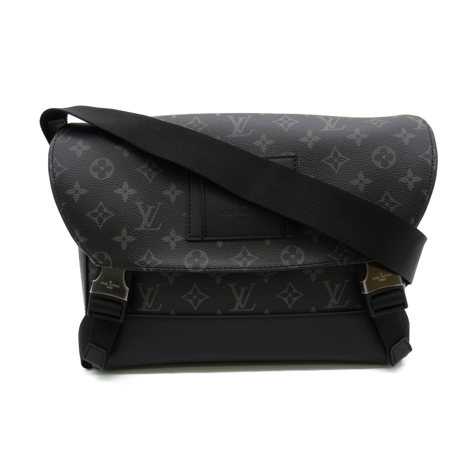 Louis Vuitton Messenger voyage PM Black PVC coated canvas Handbag