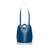 Louis Vuitton Epi Cluny One Shoulder Bag Toledo Blue Leather Ladies Louis Vuitton