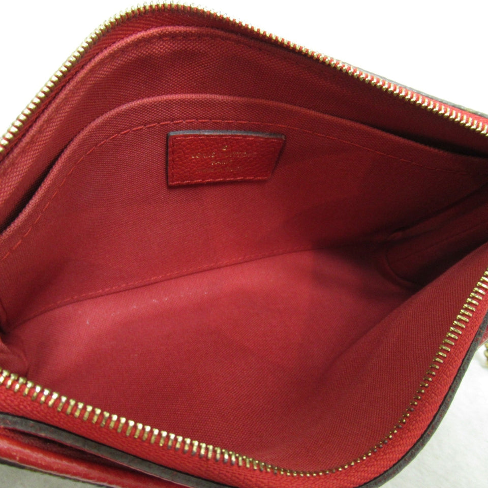 Louis Vuitton Paras clutch Brown Cerise Monogram PVC coated canvas