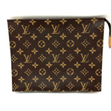 Louis Vuitton Posh Toilette 26 Brown Gold Hardware Pouch Monogram Women's Second Bag