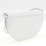 Burberry White Leather Shoulder Bag ( )