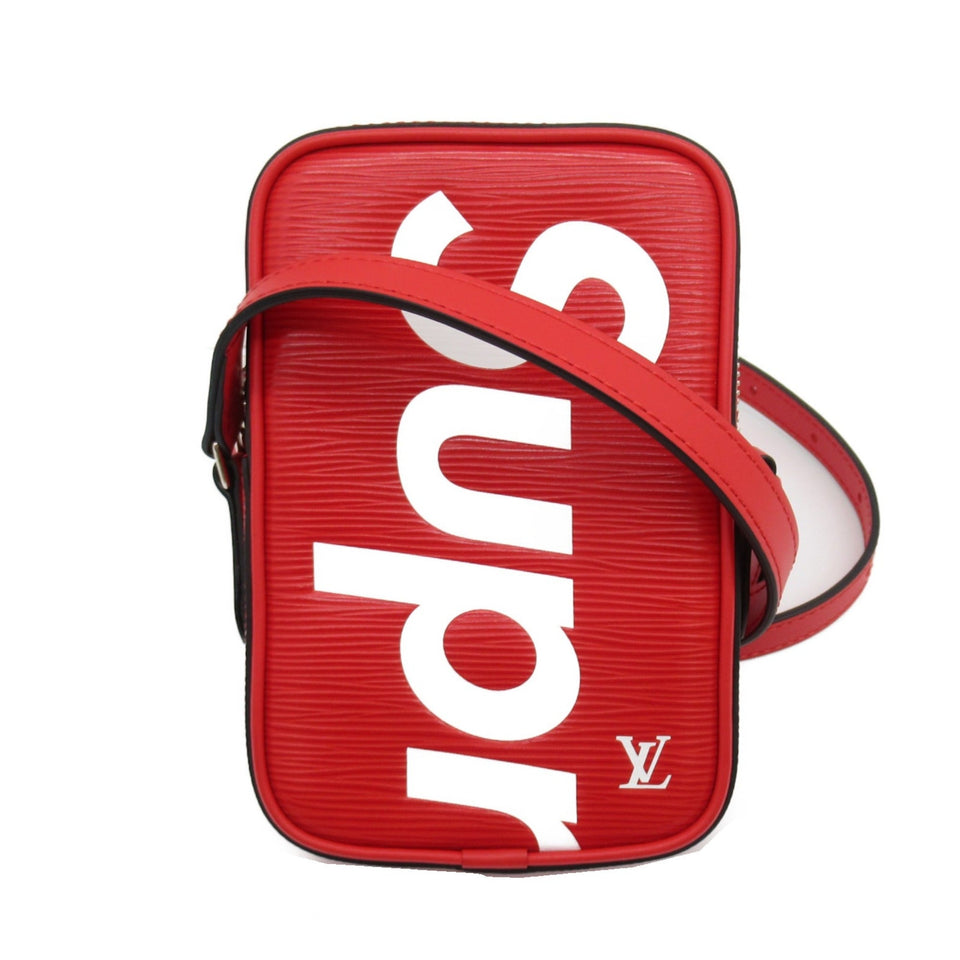 Louis Vuitton Danube PPM Shoulder Bag Red Epi leather