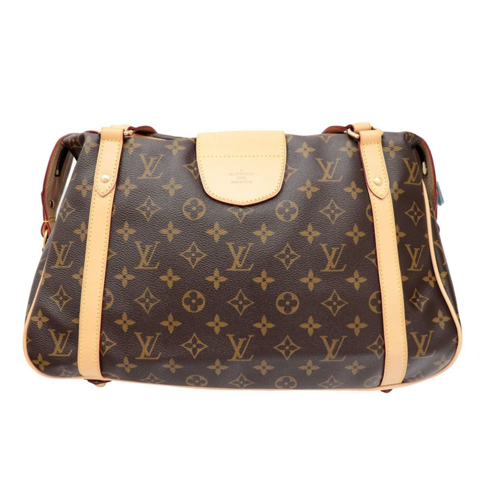 Louis Vuitton 19 Year Monogram Stresa PM Shoulder Bag Tote Ladies Brown