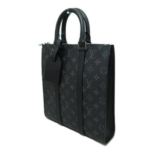Louis Vuitton Sac Plat/Cross Shoulder Bag Black Monogram eclipse PVC coated canvas