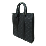 Louis Vuitton Sac Plat/Cross Shoulder Bag Black Monogram eclipse PVC coated canvas