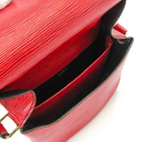 Louis Vuitton Epi Cartouchiere Women's Shoulder Bag Castilian Red